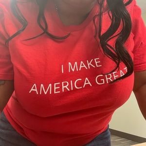 (W) I Make America Great Tee